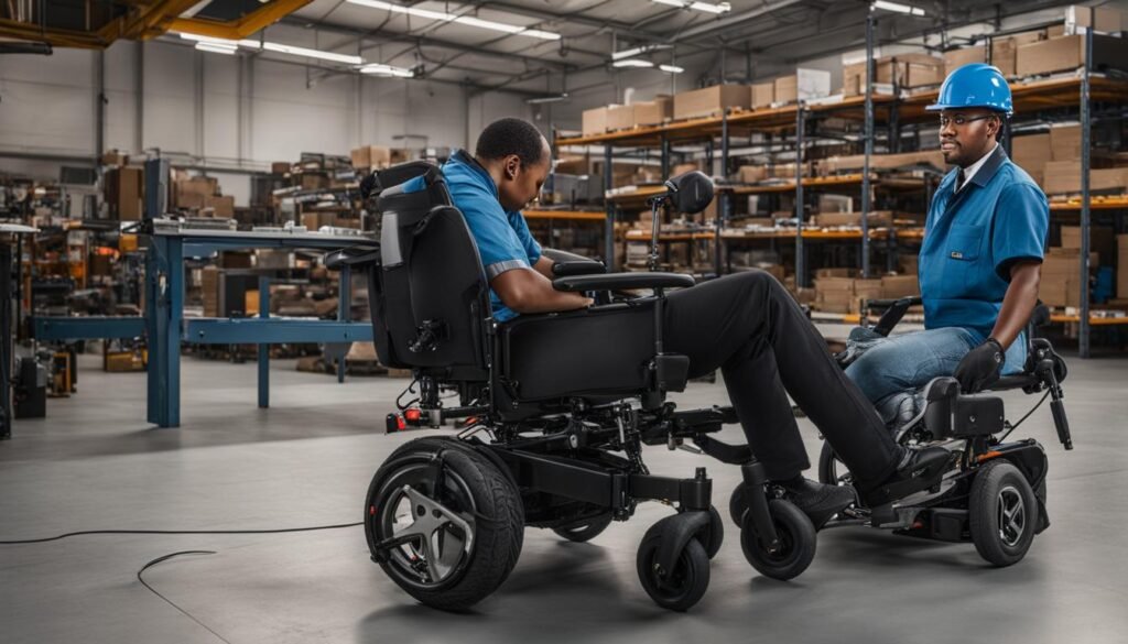 電動輪椅的安全機能檢查