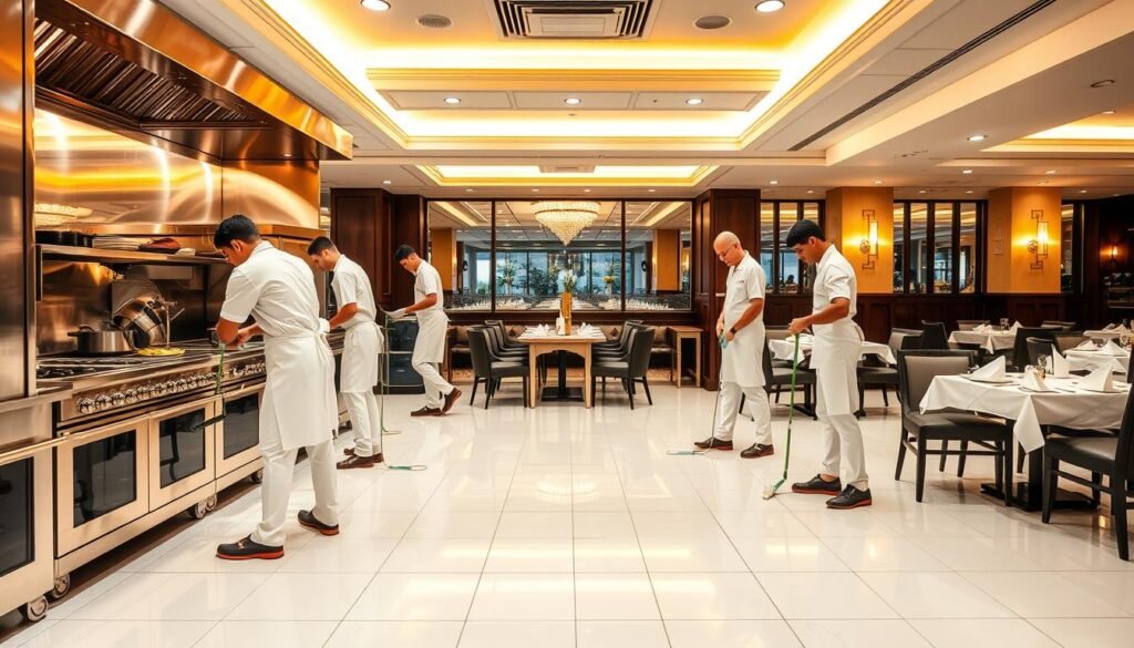 專業清潔團隊餐廳衛生服務