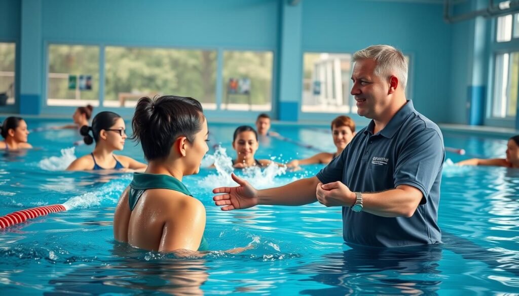 游泳班, 學游水